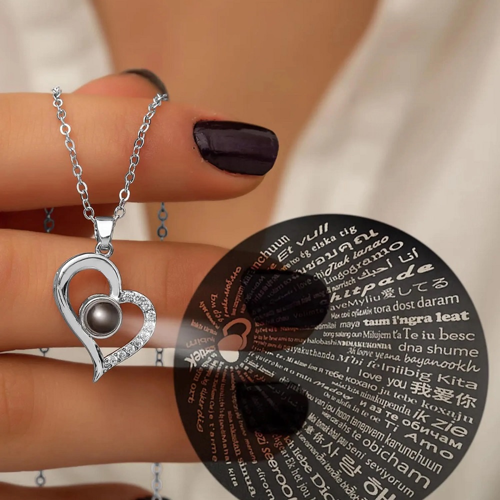 Love Projection Necklace for Couples in Pakistan
